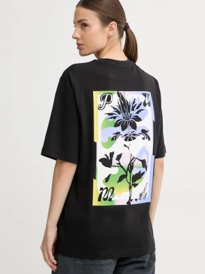 Puma T-shirt damski z bawełną Graphics Psychoflower czarny