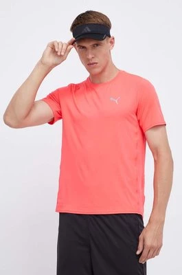 Puma t-shirt do biegania Cloudspun kolor różowy gładki