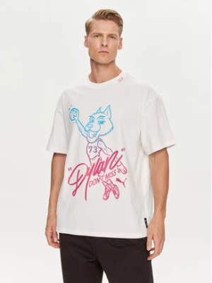 Puma T-Shirt Dylan s Gift Shop 625269 Czarny Regular Fit