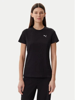 Puma T-Shirt Ess Elevated 685021 Czarny Slim Fit