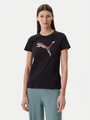 Zdjęcie produktu Puma T-Shirt Floral Cat 685081 Czarny Regular Fit