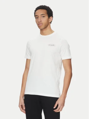 Puma T-Shirt Graphics 3 Circles 684834 Biały Regular Fit