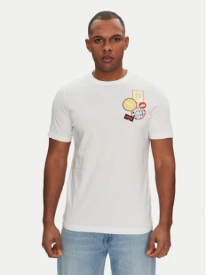 Puma T-Shirt Graphics Icon 684829 Biały Regular Fit