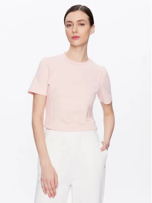 Puma T-Shirt Her 674063 Różowy Slim Fit