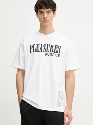 Zdjęcie produktu Puma T-shirt męski bawełniany PUMA x PLEASURES Typo Tee