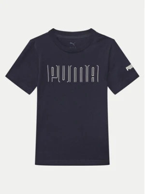 Puma T-Shirt Puma Sport Graphic 685850 Granatowy Regular Fit