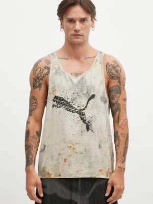 Puma t-shirt PUMA X A$AP ROCKY Tank Top męski kolor beżowy 627667