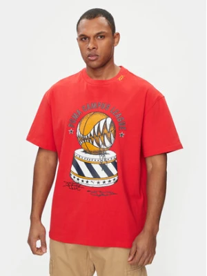 Puma T-Shirt Showtime 624740 Czerwony Regular Fit