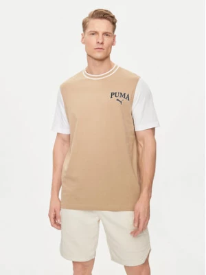 Puma T-Shirt Squad 678968 Beżowy Regular Fit