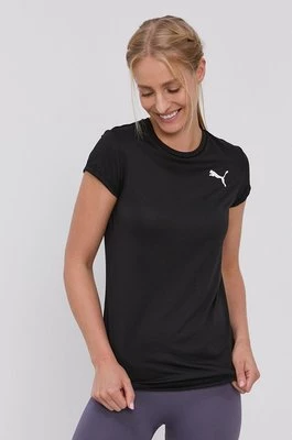 Puma T-shirt treningowy kolor czarny 586857