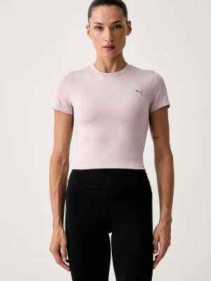 Puma T-shirt treningowy damski Strong Cross różowy