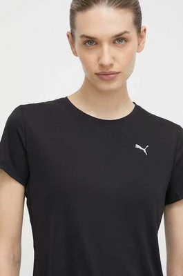 Puma t-shirt treningowy Favorites kolor czarny 525061