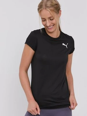 Puma T-shirt treningowy kolor czarny 586857