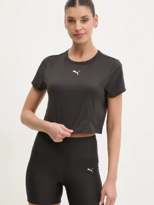 Puma t-shirt treningowy Train All Day Essentials kolor czarny 525894