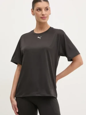 Puma t-shirt treningowy Train All Day Essentials kolor czarny 527139