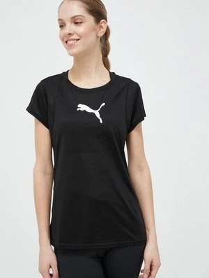 Puma t-shirt treningowy Train All Day kolor czarny 522344