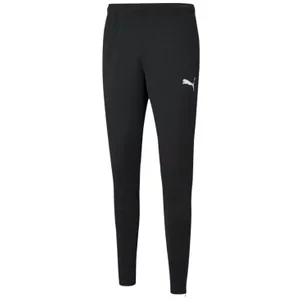 Puma TeamRISE Poly Pant 657390-03, Męskie, Czarne, spodnie, poliester, rozmiar: S