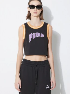 Puma top bawełniany Graphic