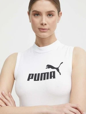 Puma top damski kolor biały 673695