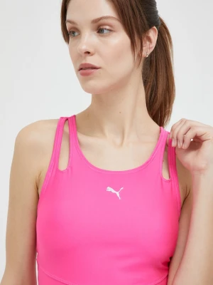 Puma top do biegania Ultraform różowy