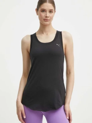 Puma top do jogi Studio Foundation kolor czarny 524844