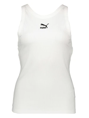 Puma Top funkcyjny "C- PMA Classics RB CTN" w kolorze białym rozmiar: S