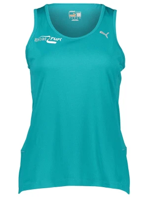 Puma Top funkcyjny "Running" w kolorze turkusowym rozmiar: S
