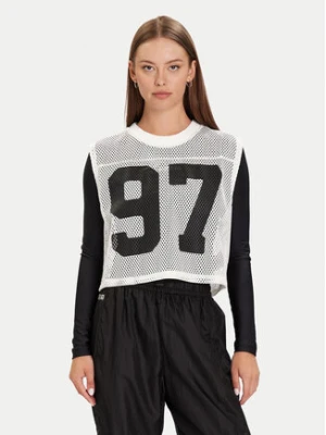 Puma Top PUMA X ROSÉ 633804 77 Biały Relaxed Fit