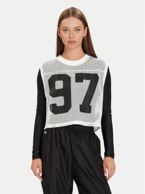 Puma Top PUMA X ROSÉ 633804 77 Biały Relaxed Fit