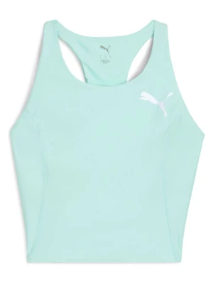 Puma Top "Raceday" w kolorze turkusowym do biegania rozmiar: M