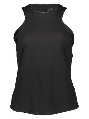 Puma Top sportowy "Hypernatural" w kolorze czarnym rozmiar: S