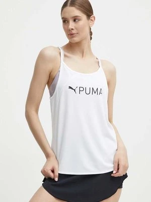 Puma top treningowy Fit Fit kolor biały 523846