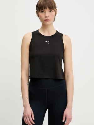 Puma top treningowy kolor czarny 525772