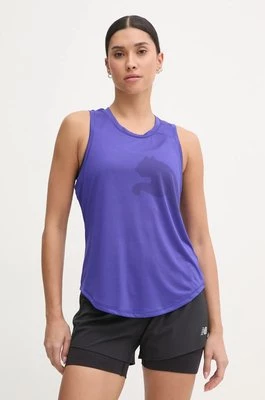 Puma top treningowy Train All Day kolor fioletowy 523803