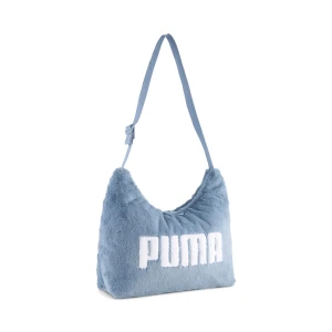 PUMA Torba hobo UP Slouchy ze sztucznego futerka 5,5 l, Akcesoria, Niebieski,