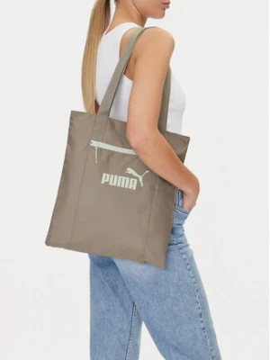 Puma Torebka BASE EA TOTE 9172403 Beżowy