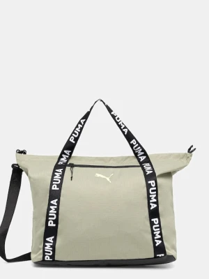 Puma torebka kolor zielony 91856