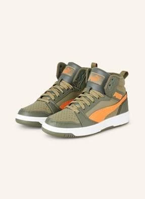 Puma Wysokie Sneakersy Rebound v6 gruen