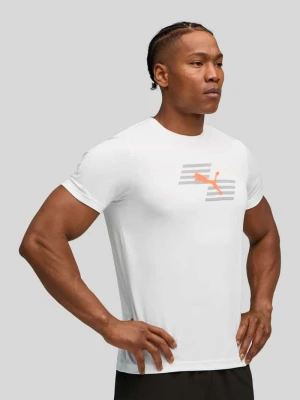 PUMA x HYROX – T-shirt o kroju regular fit z nadrukiem z logo PUMA PERFORMANCE