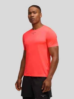 PUMA x HYROX – T-shirt o kroju regular fit z żakardu singleface PUMA PERFORMANCE