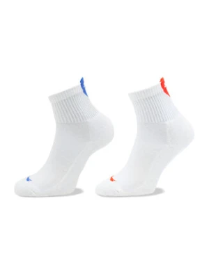 Puma Zestaw 2 par niskich skarpet damskich Women Heart Short Sock 2P 938020 Biały