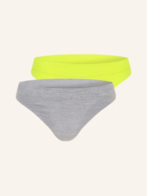Puma Zestaw 2 Par Slipów 3d Knit grau szary