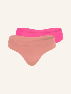 Puma Zestaw 2 Sztuk Stringów 3d Knit rosa różowy