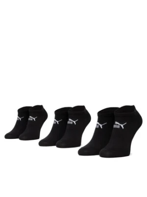 Puma Zestaw 3 par niskich skarpet damskich 90793201 Czarny