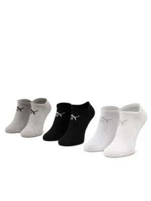 Puma Zestaw 3 par niskich skarpet damskich 90793206 r. 35/38 Czarny