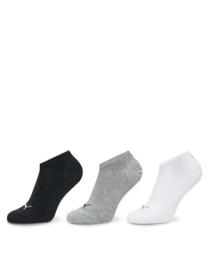Puma Zestaw 3 par niskich skarpet unisex 938624 Kolorowy