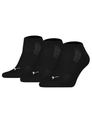 Puma Zestaw 3 par niskich skarpet unisex 938626 Czarny