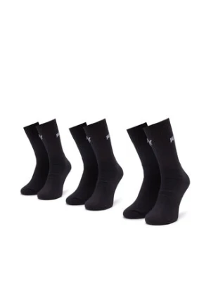 Puma Zestaw 3 par wysokich skarpet damskich 90793401 r.39/42 Czarny
