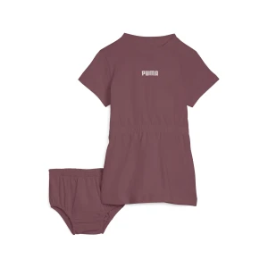 PUMA Zestaw z sukienką dla małych dzieci Essentials Logo, Odzież, Fioletowy,