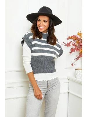 Pura Maglia Bezrękawnik w kolorze szarym rozmiar: 34/36